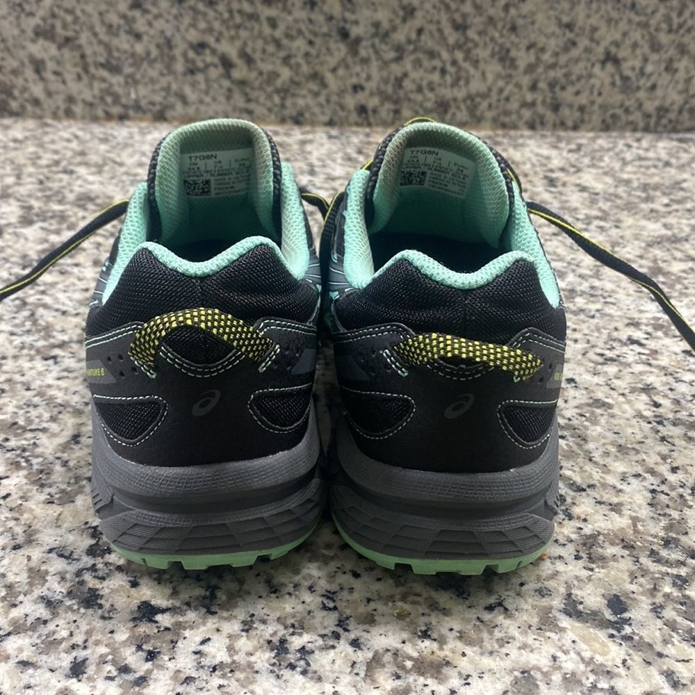 ASICS Gel Venture 6 black/carbon/neon green - Picture 5 of 9